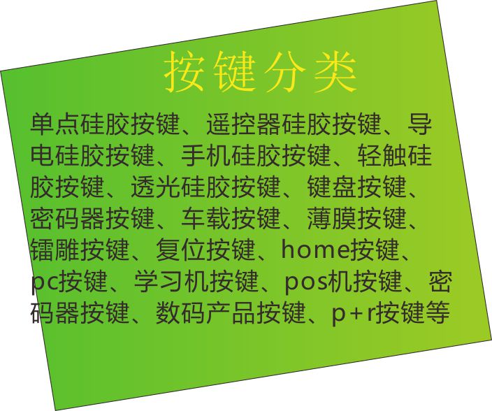 遙控(kòng)器矽膠按鍵(jiàn)