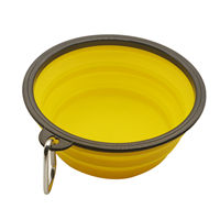 折（shé）疊碗,折疊（dié）矽膠碗,矽膠寵物飯碗