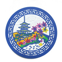 彩色矽膠墊,矽膠（jiāo）杯子（zǐ）墊,水杯矽（guī）膠防滑墊