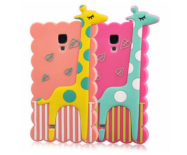 女款手機殼,長頸鹿手機套,矽膠手機（jī）套