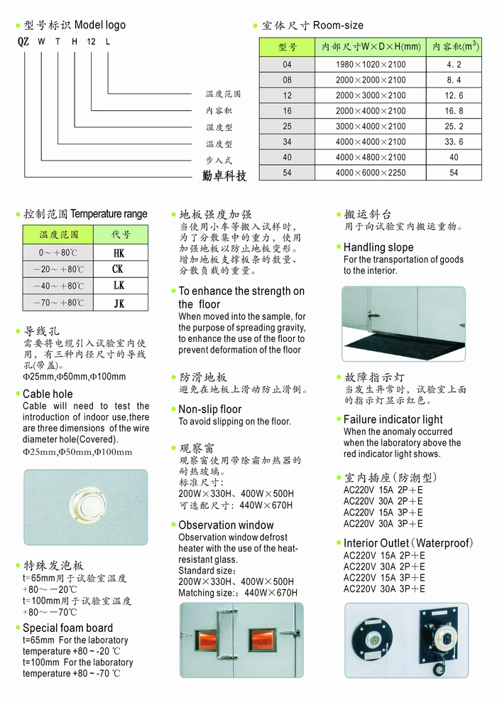步入（rù）式（shì）恒溫恒濕實驗室