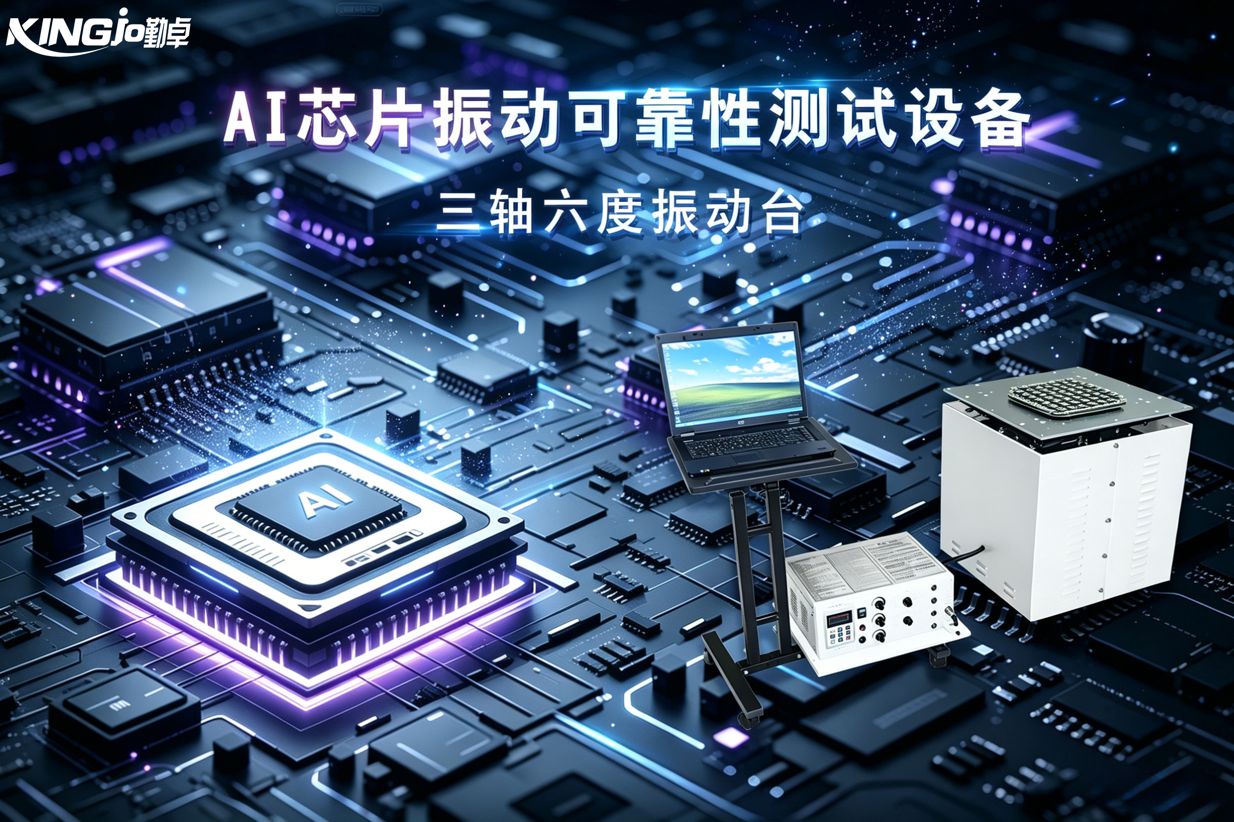 AI芯（xīn）片振動台 電磁式振動台